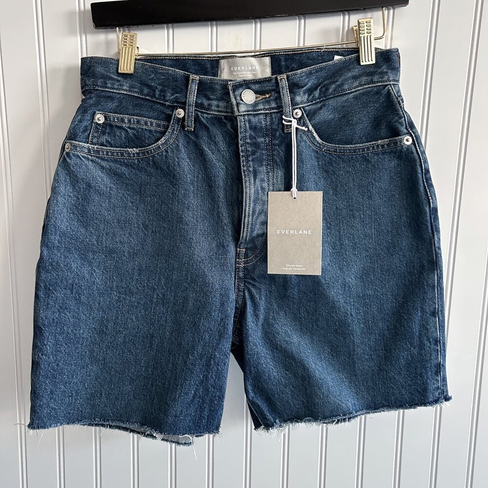 NWT Everlane The Rigid Way High Short Size 26 - Picture 2 of 4